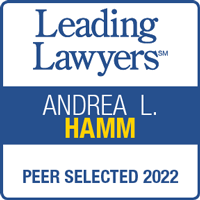 Leading Lawyers Andrea L. Hamm Peer selected 2022